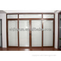 6063-T5 aluminum frame interior door from Shanghai Jiayun ISO certificated